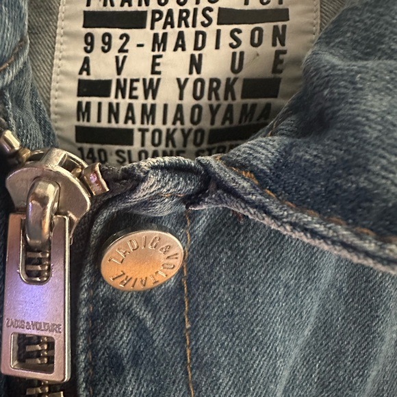 Zadig &Voltaire jean jacket - Picture 6 of 16